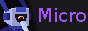 A 88x31 with a robot character on the right (their icon) and the word Micro on the right in purple