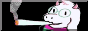 ralsei smoking a fat doobie ahaha i don't even know if this will display because its a webp